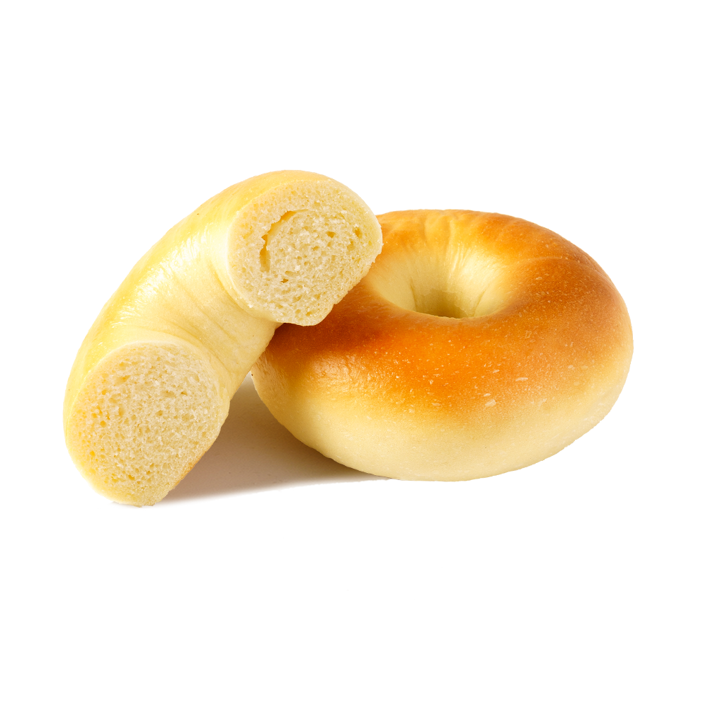 Błyszczący i kruchy zwykły bajgiel Błyszczący i kruchy zwykły bajgiel